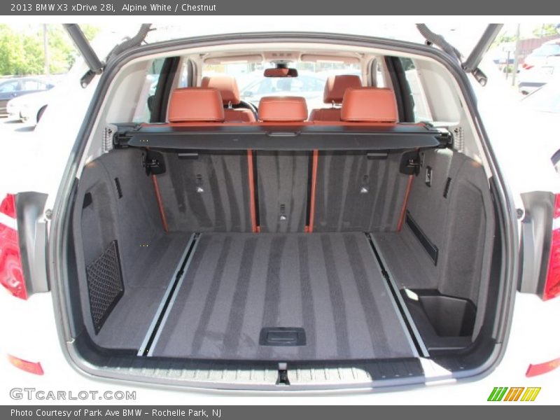 Alpine White / Chestnut 2013 BMW X3 xDrive 28i