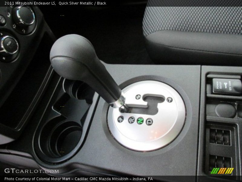 Quick Silver Metallic / Black 2011 Mitsubishi Endeavor LS