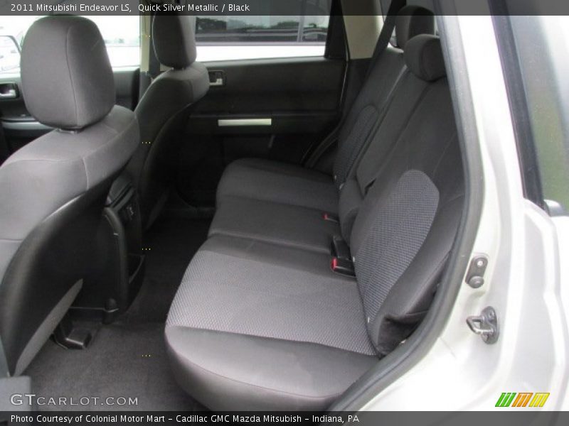 Quick Silver Metallic / Black 2011 Mitsubishi Endeavor LS