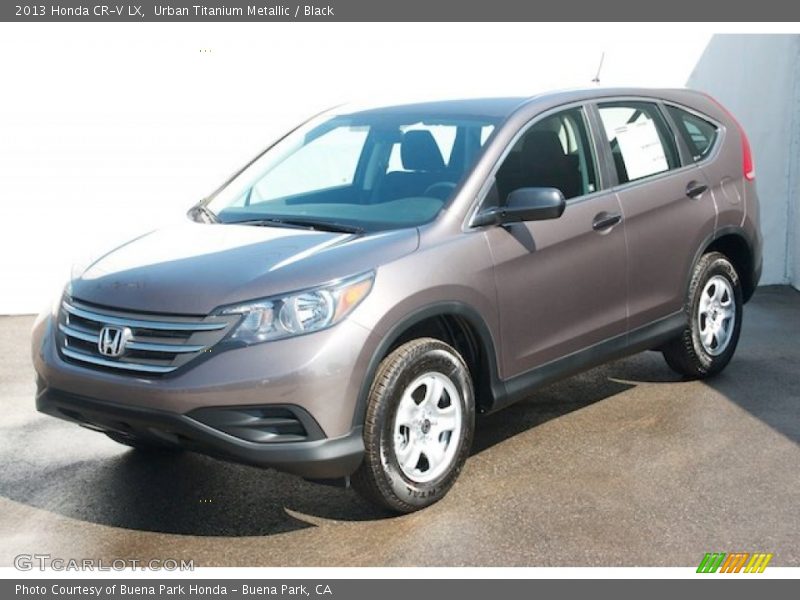 Urban Titanium Metallic / Black 2013 Honda CR-V LX