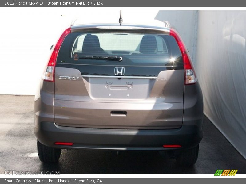 Urban Titanium Metallic / Black 2013 Honda CR-V LX