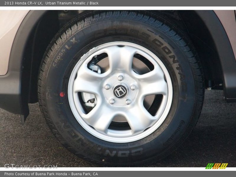 Urban Titanium Metallic / Black 2013 Honda CR-V LX