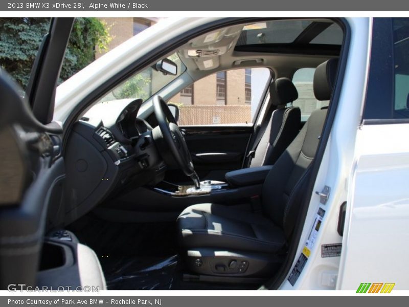 Alpine White / Black 2013 BMW X3 xDrive 28i