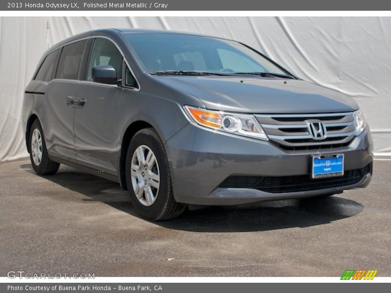 Polished Metal Metallic / Gray 2013 Honda Odyssey LX