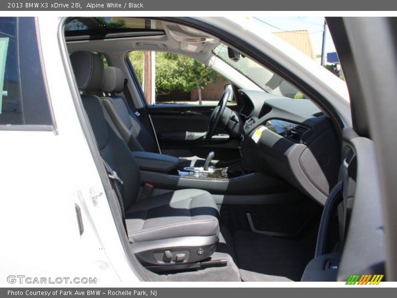 Alpine White / Black 2013 BMW X3 xDrive 28i
