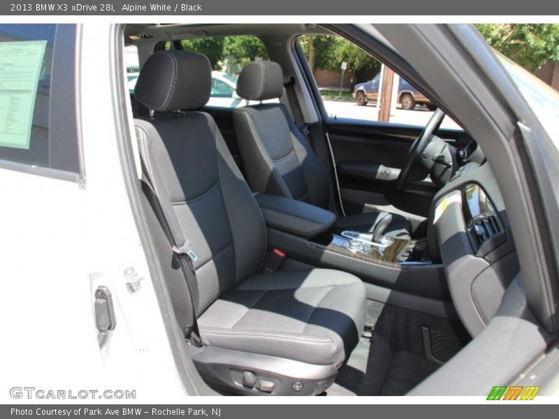 Alpine White / Black 2013 BMW X3 xDrive 28i
