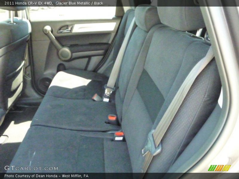 Glacier Blue Metallic / Black 2011 Honda CR-V EX 4WD