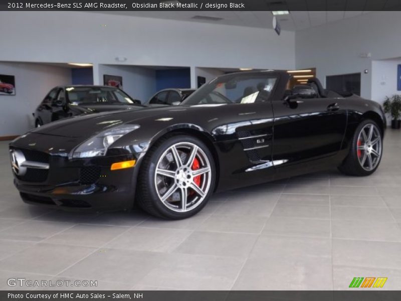  2012 SLS AMG Roadster Obsidian Black Metallic