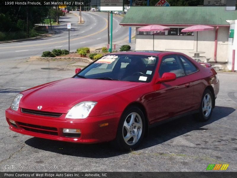 Front 3/4 View of 1998 Prelude 