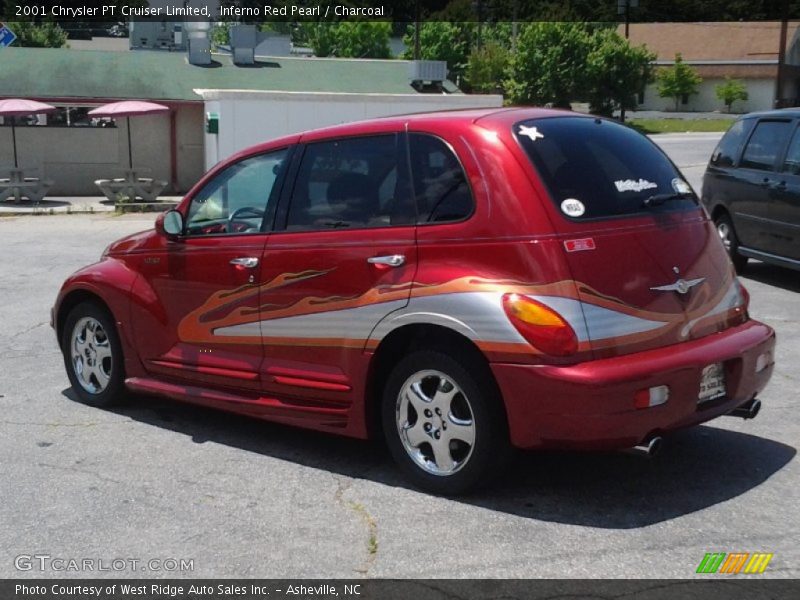 Inferno Red Pearl / Charcoal 2001 Chrysler PT Cruiser Limited