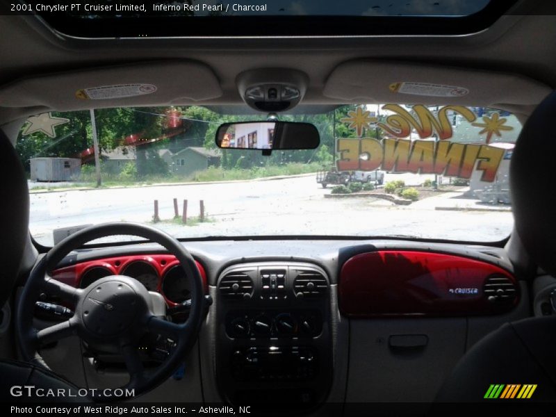 Inferno Red Pearl / Charcoal 2001 Chrysler PT Cruiser Limited
