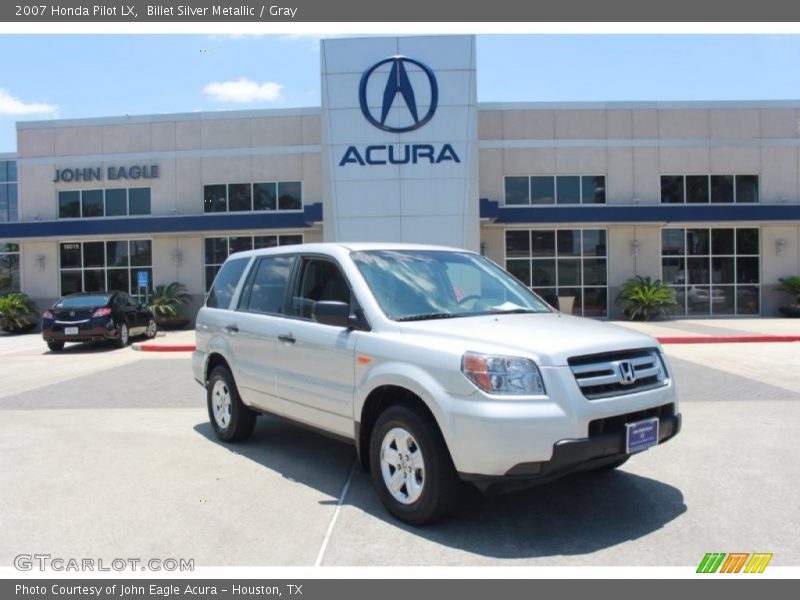 Billet Silver Metallic / Gray 2007 Honda Pilot LX