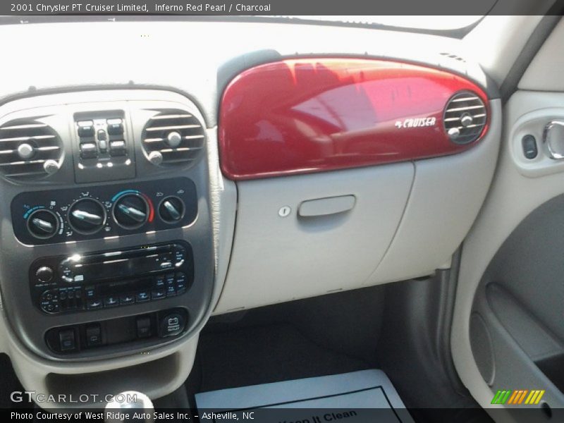 Inferno Red Pearl / Charcoal 2001 Chrysler PT Cruiser Limited