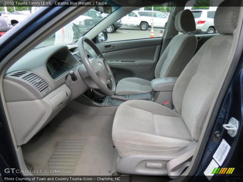 Catalina Blue Metallic / Taupe 2002 Toyota Camry LE V6
