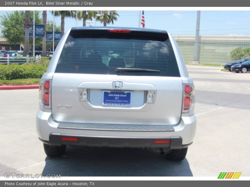Billet Silver Metallic / Gray 2007 Honda Pilot LX