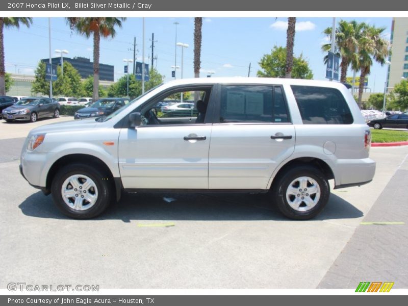 Billet Silver Metallic / Gray 2007 Honda Pilot LX
