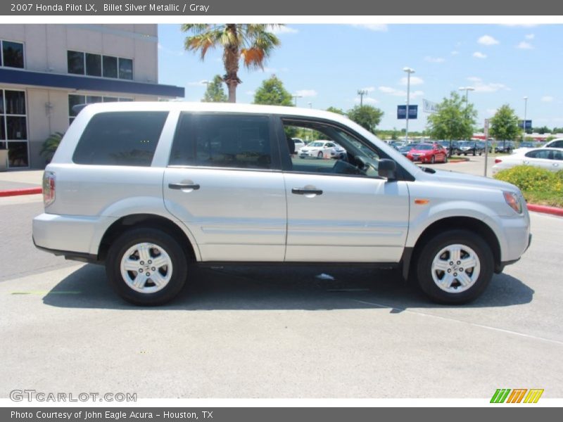 Billet Silver Metallic / Gray 2007 Honda Pilot LX