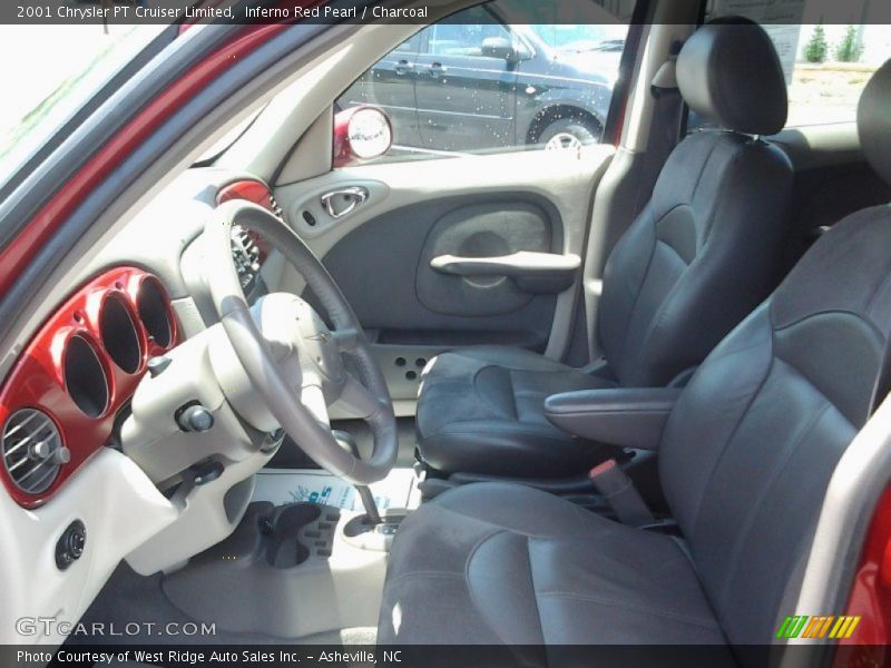 Inferno Red Pearl / Charcoal 2001 Chrysler PT Cruiser Limited