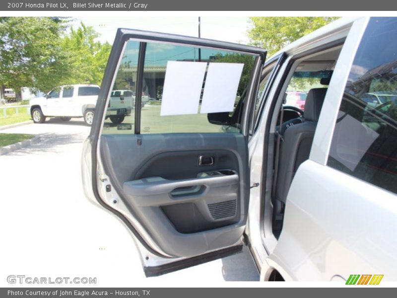 Billet Silver Metallic / Gray 2007 Honda Pilot LX