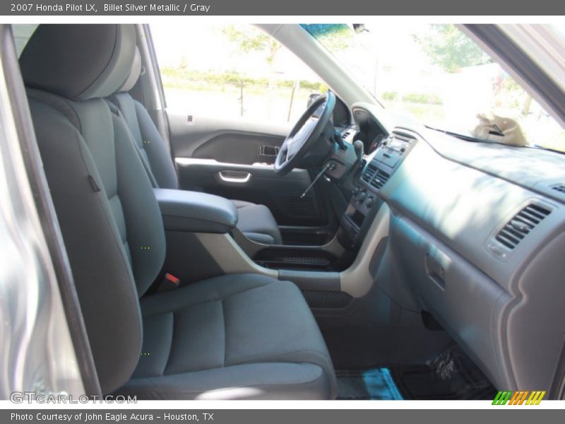 Billet Silver Metallic / Gray 2007 Honda Pilot LX
