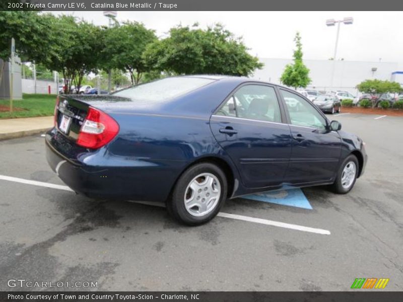 Catalina Blue Metallic / Taupe 2002 Toyota Camry LE V6