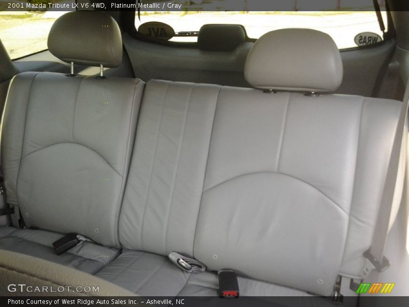 Platinum Metallic / Gray 2001 Mazda Tribute LX V6 4WD