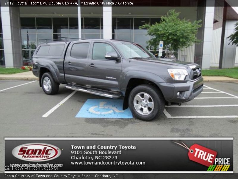 Magnetic Gray Mica / Graphite 2012 Toyota Tacoma V6 Double Cab 4x4