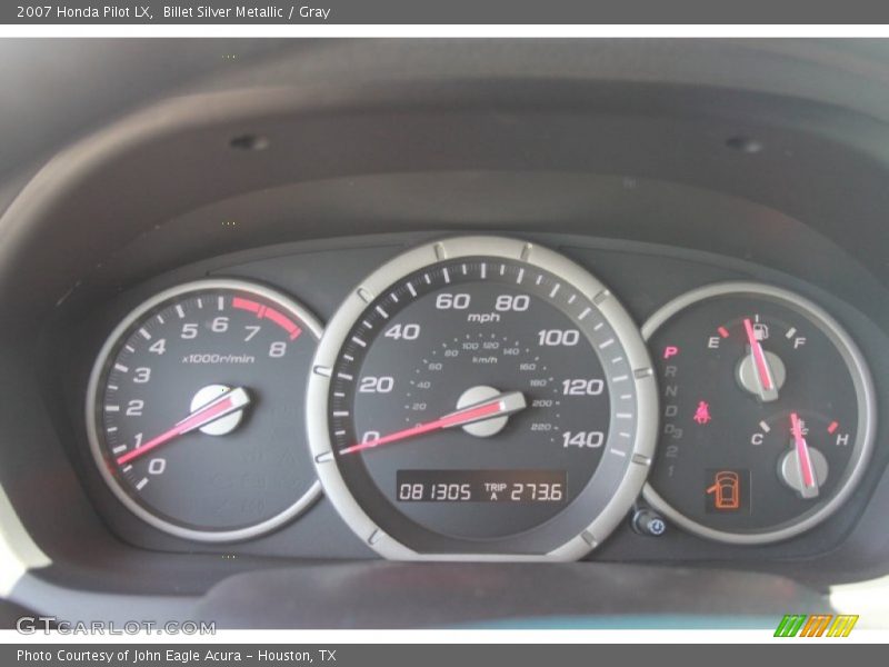 Billet Silver Metallic / Gray 2007 Honda Pilot LX