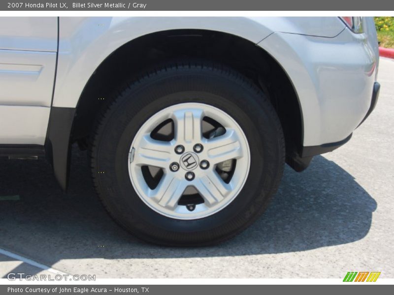 Billet Silver Metallic / Gray 2007 Honda Pilot LX