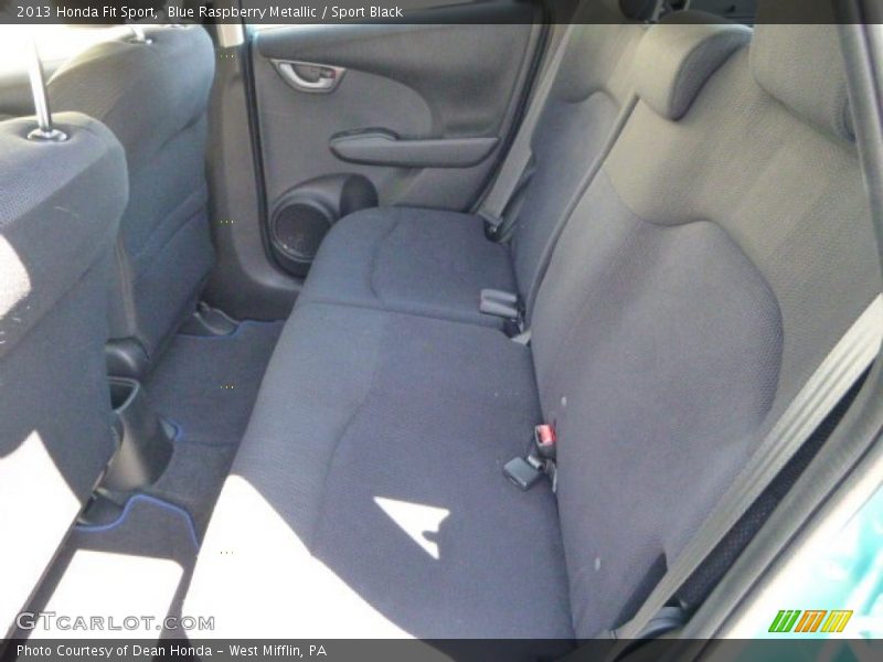 Blue Raspberry Metallic / Sport Black 2013 Honda Fit Sport
