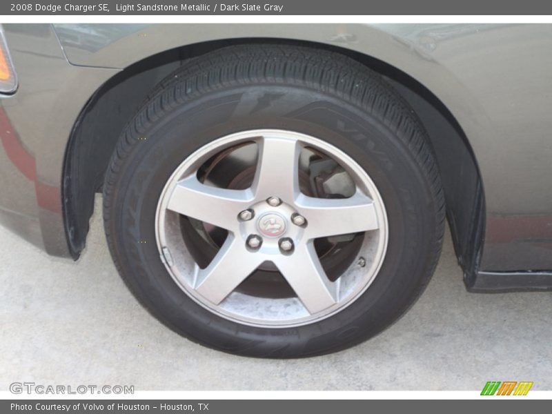 Light Sandstone Metallic / Dark Slate Gray 2008 Dodge Charger SE