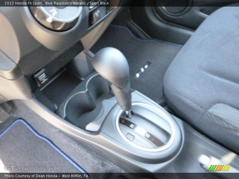 Blue Raspberry Metallic / Sport Black 2013 Honda Fit Sport