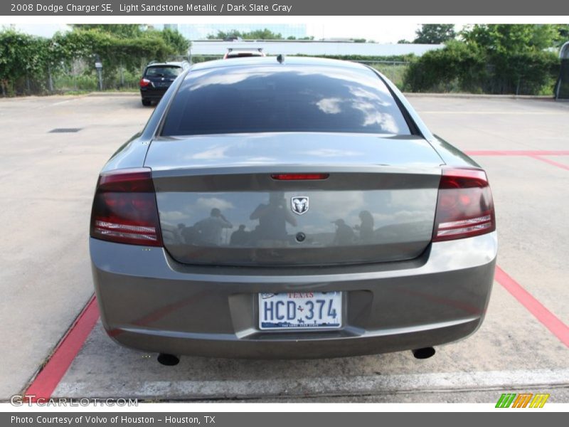 Light Sandstone Metallic / Dark Slate Gray 2008 Dodge Charger SE
