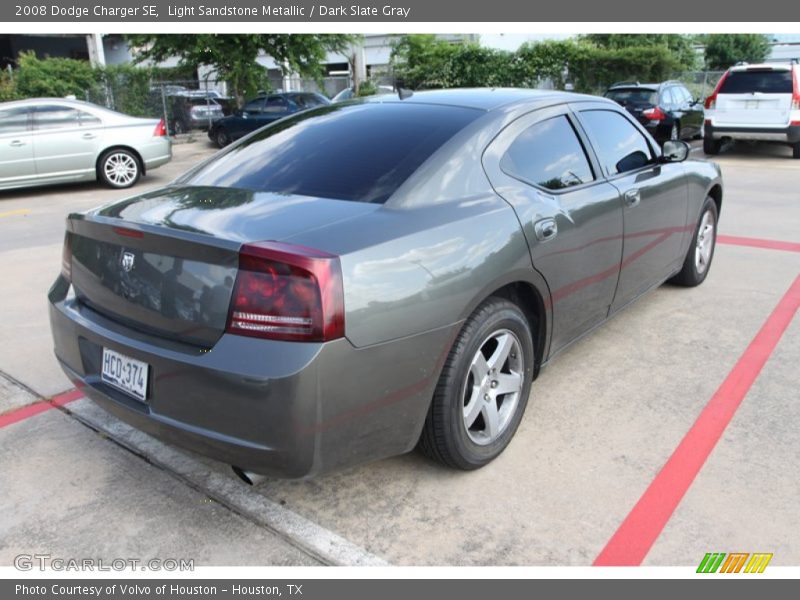 Light Sandstone Metallic / Dark Slate Gray 2008 Dodge Charger SE