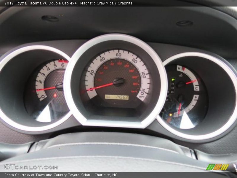 Magnetic Gray Mica / Graphite 2012 Toyota Tacoma V6 Double Cab 4x4