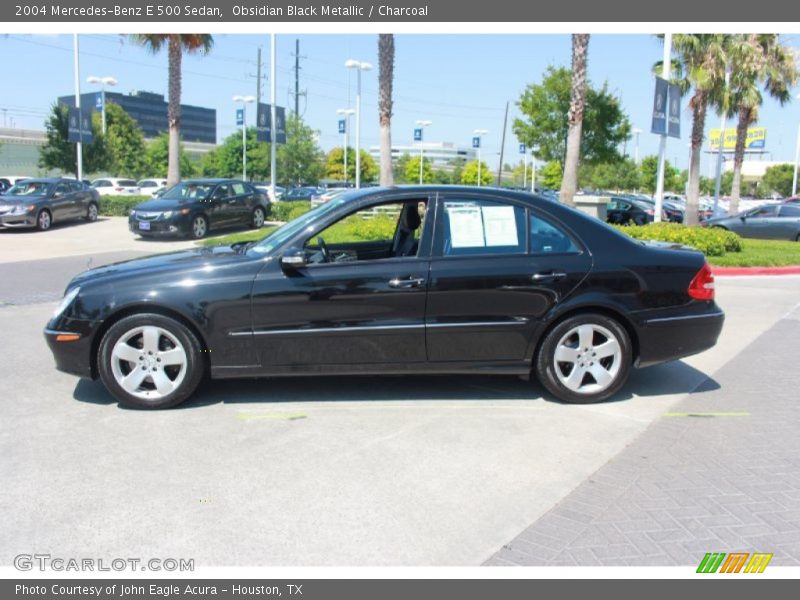  2004 E 500 Sedan Obsidian Black Metallic