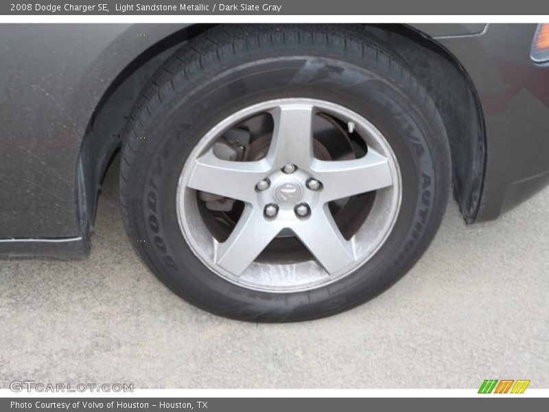 Light Sandstone Metallic / Dark Slate Gray 2008 Dodge Charger SE