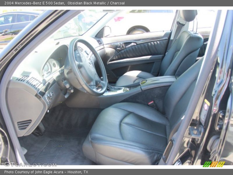  2004 E 500 Sedan Charcoal Interior