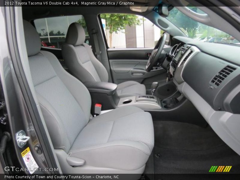  2012 Tacoma V6 Double Cab 4x4 Graphite Interior