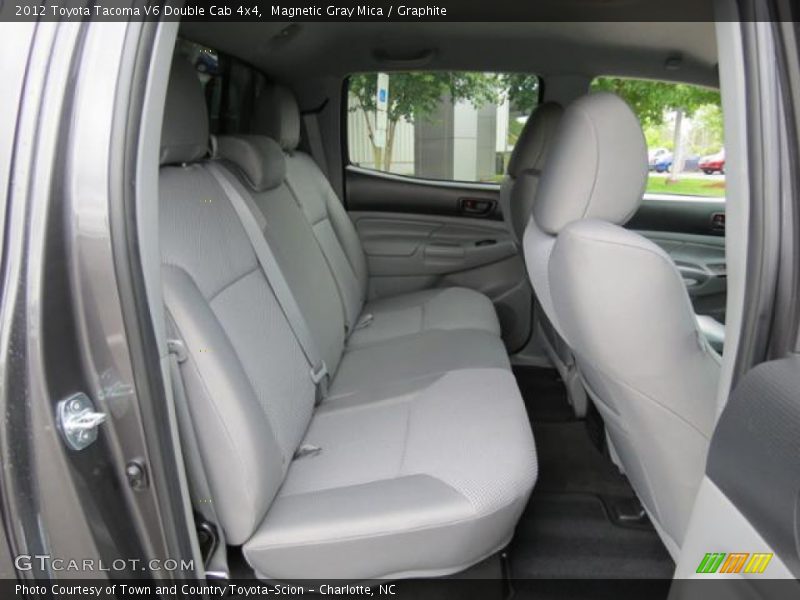 Rear Seat of 2012 Tacoma V6 Double Cab 4x4