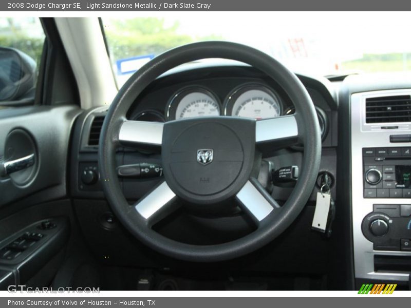 Light Sandstone Metallic / Dark Slate Gray 2008 Dodge Charger SE