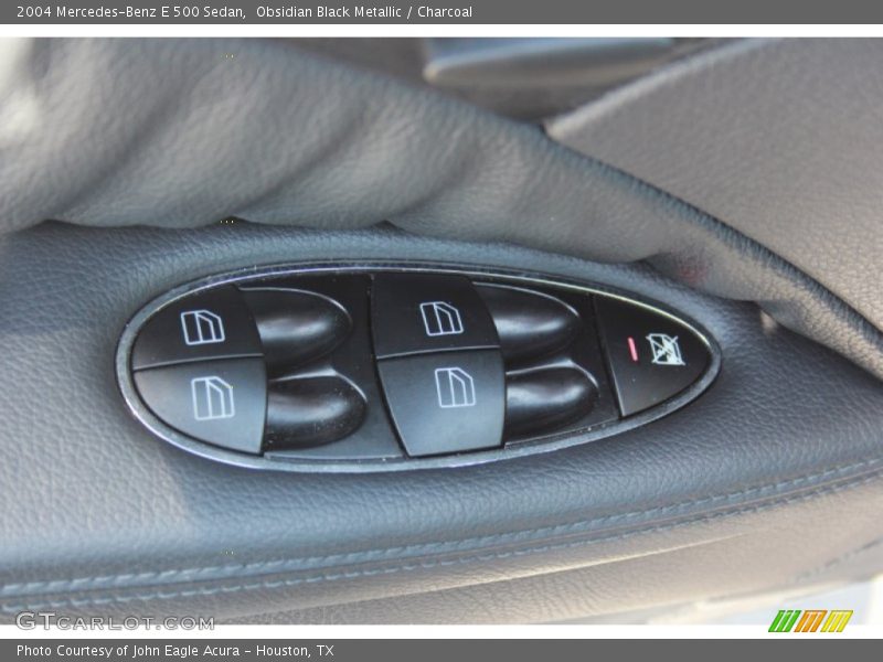 Controls of 2004 E 500 Sedan