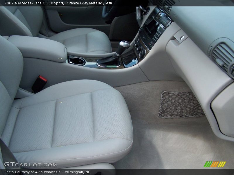 Granite Grey Metallic / Ash 2007 Mercedes-Benz C 230 Sport