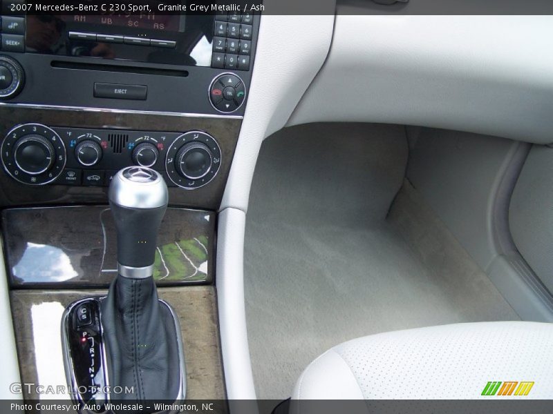 Granite Grey Metallic / Ash 2007 Mercedes-Benz C 230 Sport