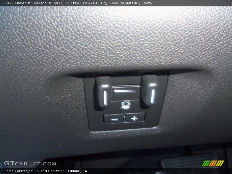 Silver Ice Metallic / Ebony 2013 Chevrolet Silverado 3500HD LTZ Crew Cab 4x4 Dually