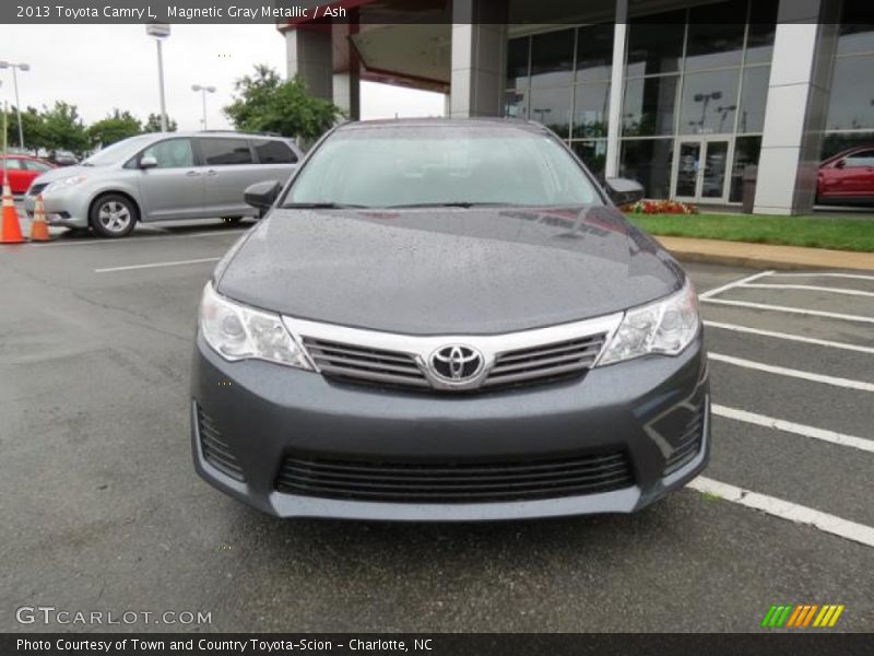 Magnetic Gray Metallic / Ash 2013 Toyota Camry L