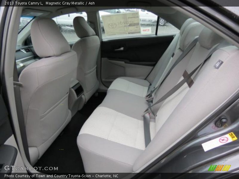 Magnetic Gray Metallic / Ash 2013 Toyota Camry L