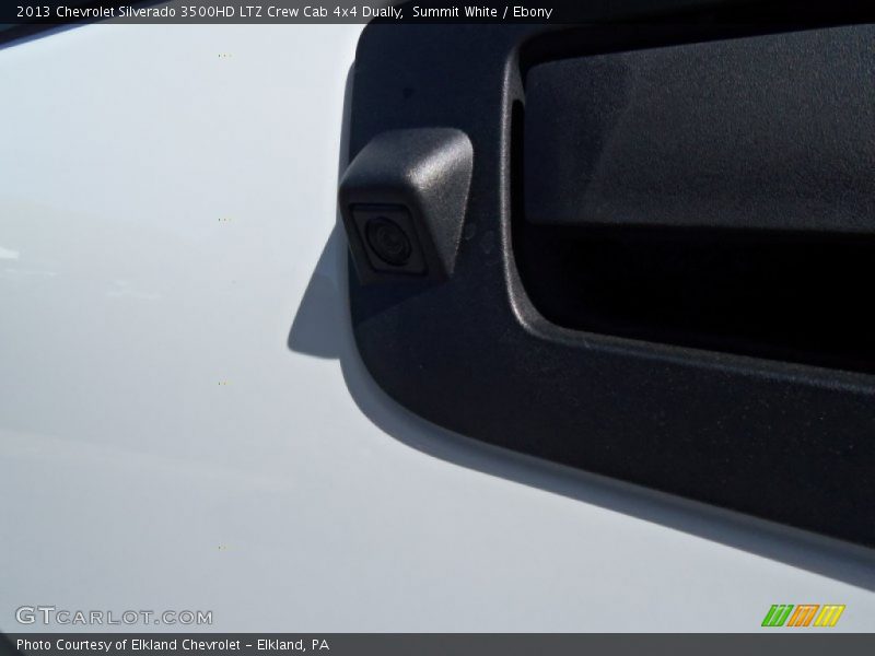 Summit White / Ebony 2013 Chevrolet Silverado 3500HD LTZ Crew Cab 4x4 Dually