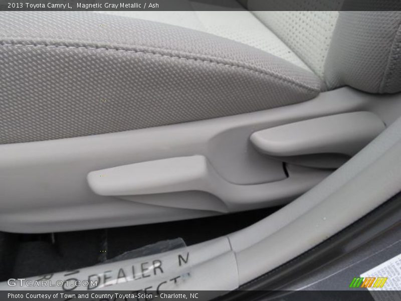 Magnetic Gray Metallic / Ash 2013 Toyota Camry L