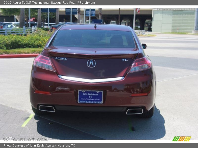 Basque Red Pearl / Parchment 2012 Acura TL 3.5 Technology